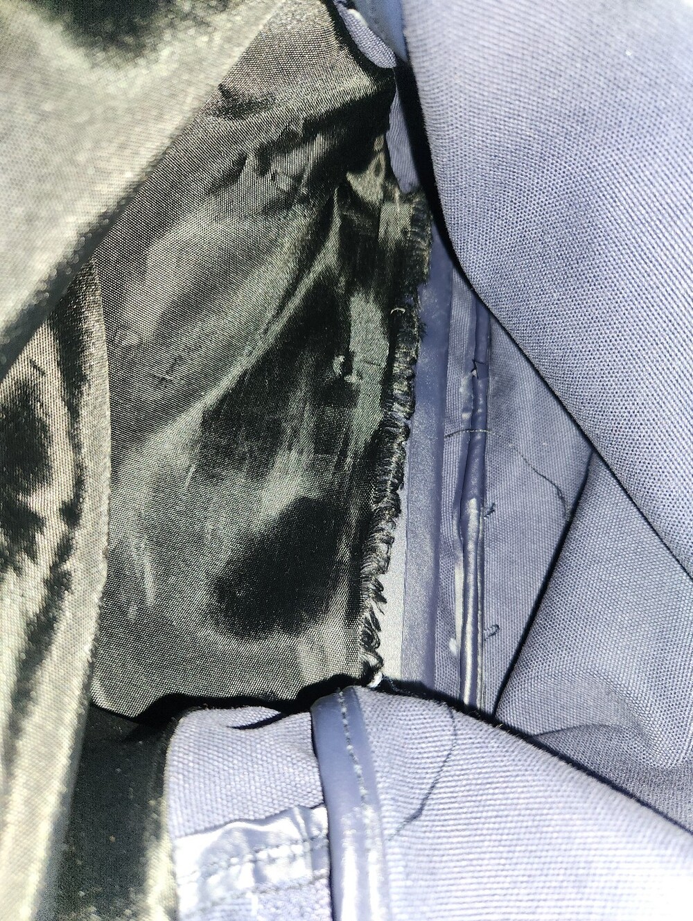 Navy Blue Travel Duffel Bag - Picture 3 of 7